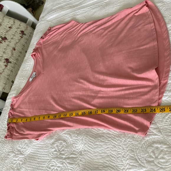 MY STYLE, PINK JERSEY TOP, SIZE: L/G - Picture 6 of 8